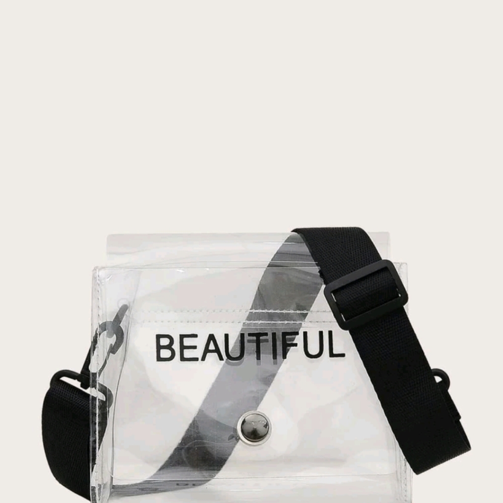 Clear small crossbody purse
